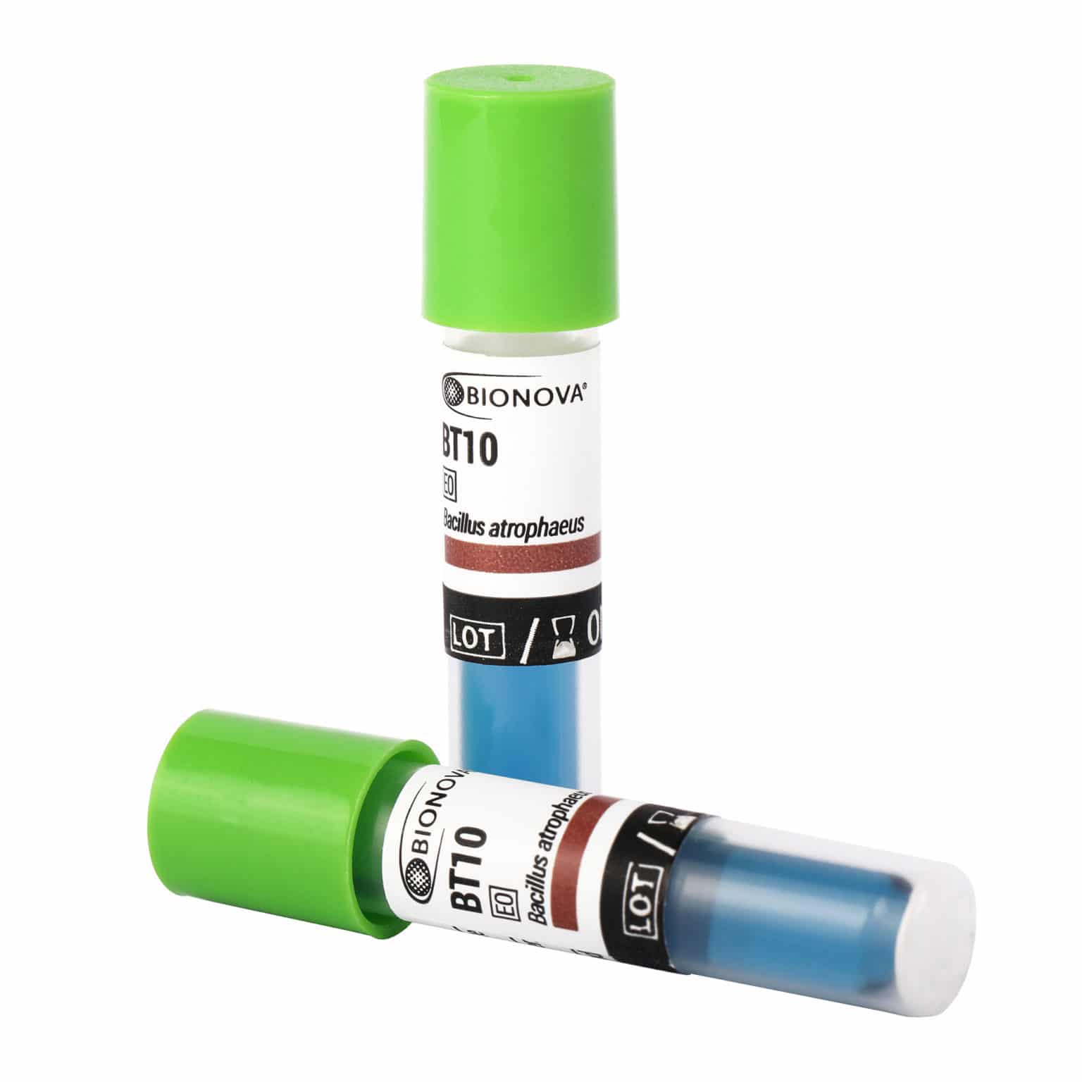 Автономний біологічний індикатор для процесів стерилізації оксидом етилену. Bacillus atrophaeus ATCC 9372. Bionova®